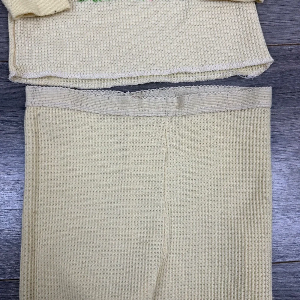 Vtg 80s Strawberry Shortcake Waffle Pajamas Baby Girl Graphic Set‎ 12–18M *READ